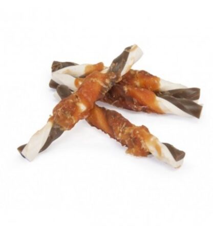 TWIST BICOLORE C/POLLO 5PZ 70G