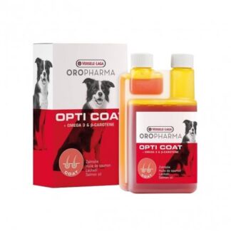 VERSELE CANTE INTEGRATORE ALIMENTARE OPTI COAT OLIO DI SALMONE + OMEGA3 + BETACAROTENE DA 1 LITRO