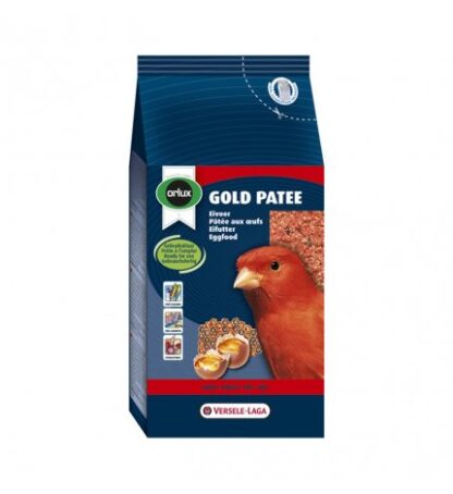 Versele volatili orlux gold pate' canarini rosso morbido 5 kg