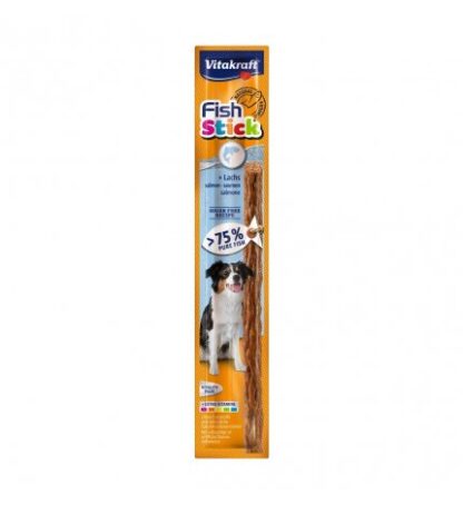 VITAKRAFT CANE SNACK FISH - STICK SALMONE DA 15 GR