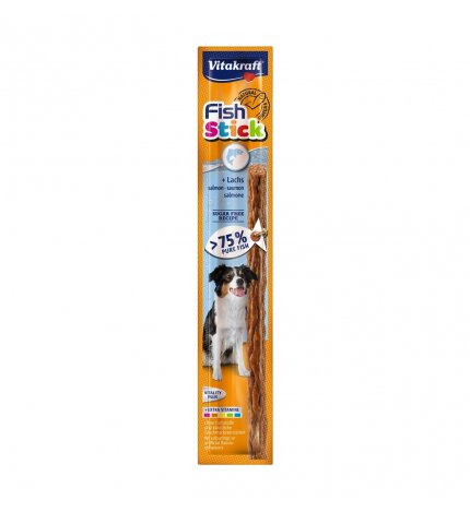 VITAKRAFT CANE SNACK FISH - STICK SALMONE DA 15 GR