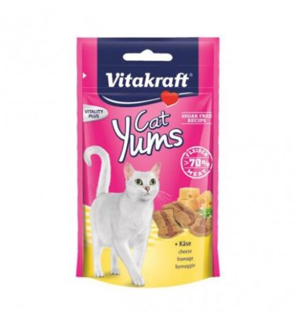 VITAKRAFT GATTO SNACK CAT YUMS BOCCONCINI FORMAGGIO DA 40 GR