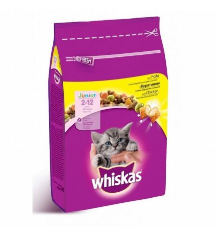 Whiskas gatto croccantini 2-12 mesi junior pollo 950 gr