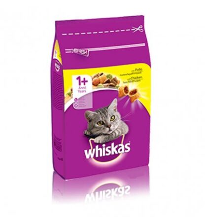 WHISKAS GATTO CROCCANTINI ADULT 1+ POLLO 1,4 KG