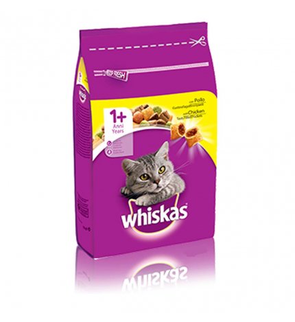 WHISKAS GATTO CROCCANTINI ADULT 1+ POLLO 1,4 KG