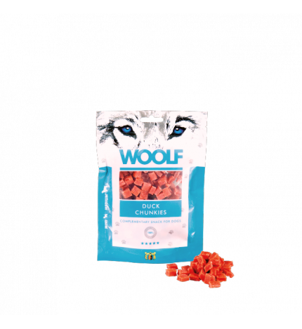 WOOLF CANE SNACK BOCCONCINI DI ANATRA DA 100 GR