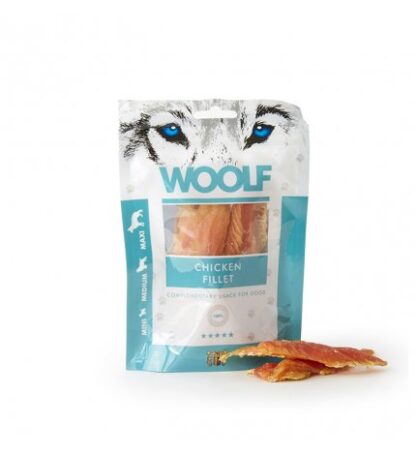 WOOLF CANE SNACK FILETTO DI POLLO ESSICCATO DA 100 GR