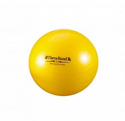 PALLONE PER ESERCIZI THERA-BAND BALL ABS - Ø 45 cm - GIALLO
