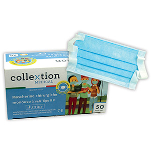 MASCHERINA CHIRURGICA TIPO IIR – COMFORT JUNIOR