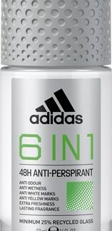 AdidasCool & Dry 6 in 1 antitraspirante roll-on per uomo50 ml