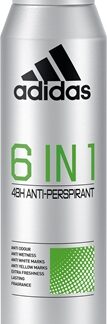 AdidasCool & Dry 6 in 1 deospray per uomo150 ml