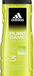 AdidasPure Game gel doccia per viso, corpo e capelli 3 in 1per uomo 400 ml