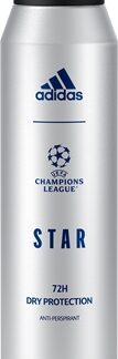 AdidasUEFA Champions League Star antitraspirante spray 72 oreper uomo 150 ml