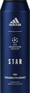 AdidasUEFA Champions League Star deodorante spray con effetto 48 oreper uomo 150 ml
