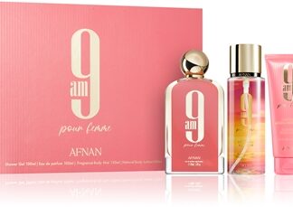 Afnan9 AM Pour Femme confezione regalo da donna4 pz