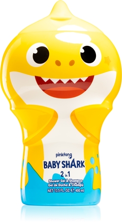 Air ValBaby Shark gel doccia e shampoo 2 in 1per bambini 400 ml