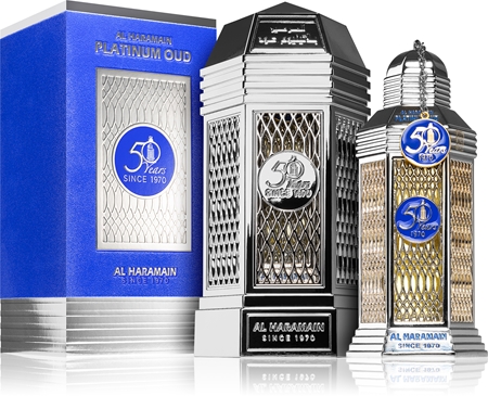 Al HaramainPlatinum Oud 50 years Eau de Parfum unisex100 ml