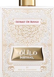 Ard Al ZaafaranMeethaq Extrait De Rouge Eau de Parfum unisex100 ml