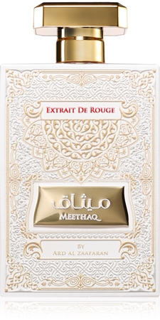 Ard Al ZaafaranMeethaq Extrait De Rouge Eau de Parfum unisex100 ml