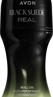 AvonBlack Suede Real deodorante roll-onper uomo 50 ml
