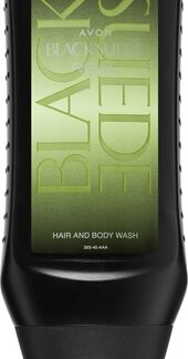 AvonBlack Suede Real gel doccia e shampoo 2 in 1per uomo 250 ml