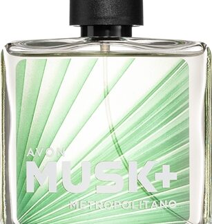 AvonMusk+ Metropolitano Eau de Toilette per uomo75 ml