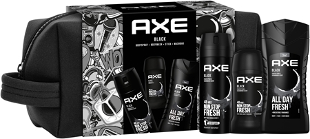 AxeBlack Frozen Pear & Cedarwood confezione regalo per il corpo per uomo4 pz