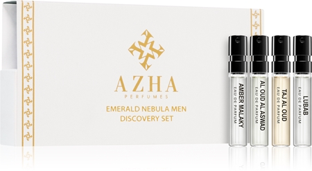 AZHA PerfumesEmerald Nebula Men Discovery Set set per uomo4× 2 ml