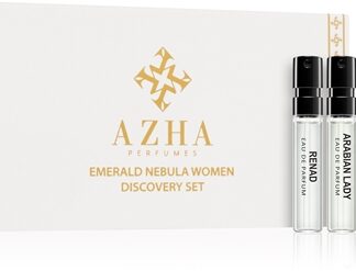 AZHA PerfumesEmerald Nebula Women Discovery Set set da donna4× 2 ml