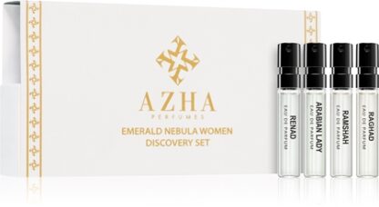 AZHA PerfumesEmerald Nebula Women Discovery Set set da donna4× 2 ml