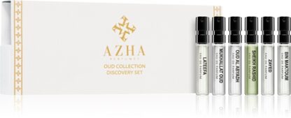 AZHA PerfumesOud Collection Discovery Set set unisex6× 2 ml