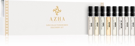AZHA PerfumesSun Collection Women Discovery Set set da donna8× 2 ml