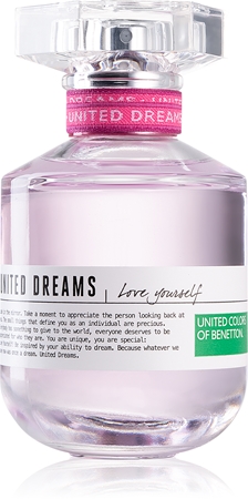 BenettonUnited Dreams for her Love Yourself Eau de Toilette da donna80 ml