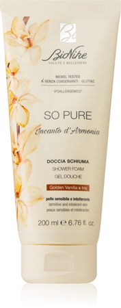 BioNikeSo Pure Incanto d'Armonia gel doccia profumatoda donna Golden Vanilla & Iris 200 ml