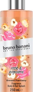 Bruno BananiSweet Fantasy Rose & Popcorn spray corpo profumato per corpo e capellida donna 250 ml