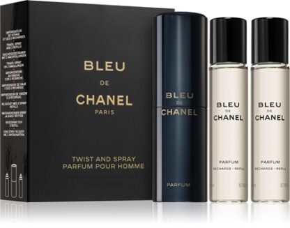 ChanelBleu de Chanel profumo + ricarica per uomo3x20 ml