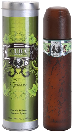 CubaGreen Eau de Toilette per uomo100 ml