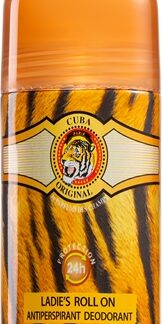 CubaJungle Tiger deodorante antitraspirante roll-on da donna50 ml