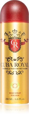 CubaRoyal deodorante spray per uomo200 ml