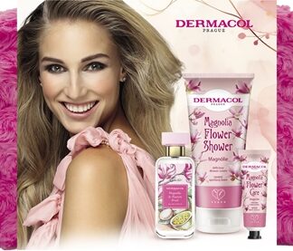 DermacolFlower Care Magnolia confezione regalo con aroma di fiori da donna