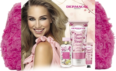 DermacolFlower Care Magnolia confezione regalo con aroma di fiori da donna
