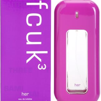 FcukFcuk 3 Her Eau de Parfum da donna100 ml