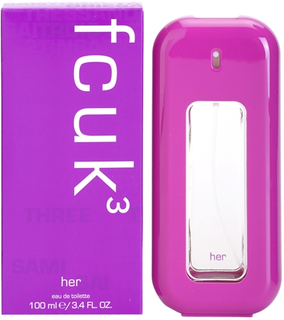 FcukFcuk 3 Her Eau de Parfum da donna100 ml
