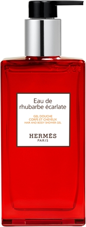 HERMÈSLe Bain Eau de rhubarbe écarlate gel doccia per corpo e capelliunisex 200 ml