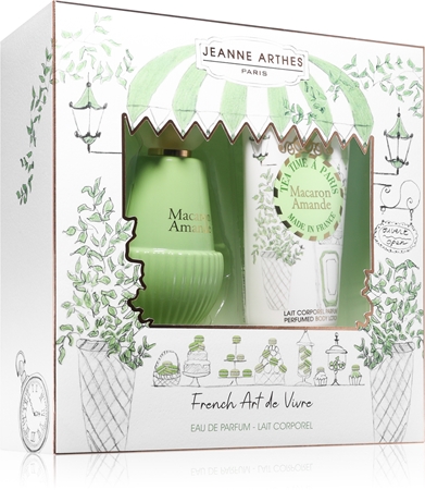 Jeanne ArthesTea Time á Paris Macaron Amande confezione regalo da donna1 pz