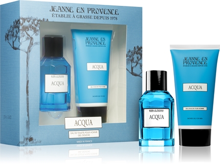 Jeanne en ProvenceAcqua confezione regalo per uomo2 pz