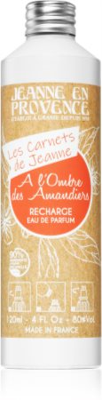 Jeanne en ProvenceLes Carnets de Jeanne A l'Ombre des Amandiers Eau de Parfum ricaricabile da donna refill120 ml