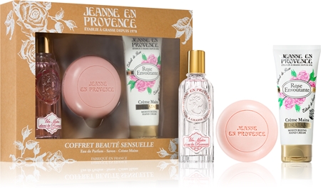 Jeanne en ProvenceRose confezione regalo da donna3 pz