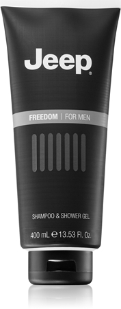 JeepFreedom shampoo e doccia gel 2 in 1 per uomo400 ml