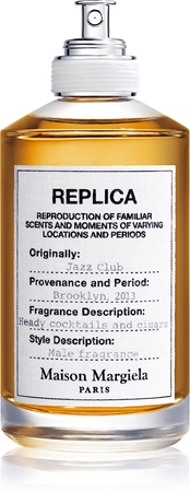 Maison MargielaREPLICA Jazz Club Eau de Toilette per uomo100 ml